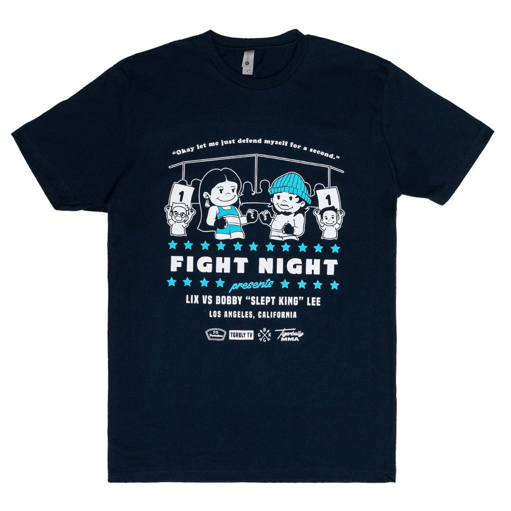 SALE Fight Night Tee - Navy