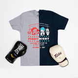 SALE Fight Night Tee - Heather Gray